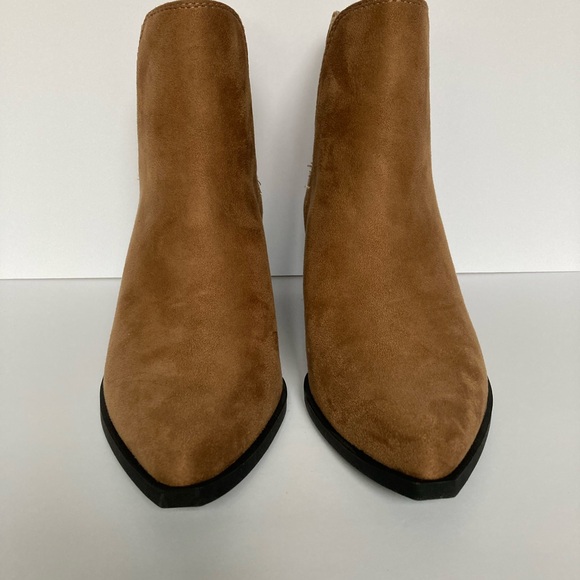 Faux Suede Ankle Boots - Picture 2 of 6